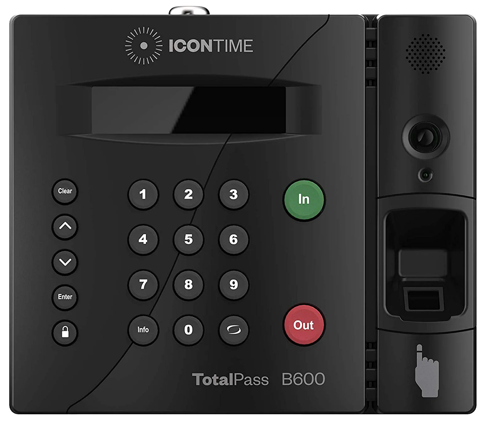 IconTime TotalPass B600 Fingerprint Time Clock
