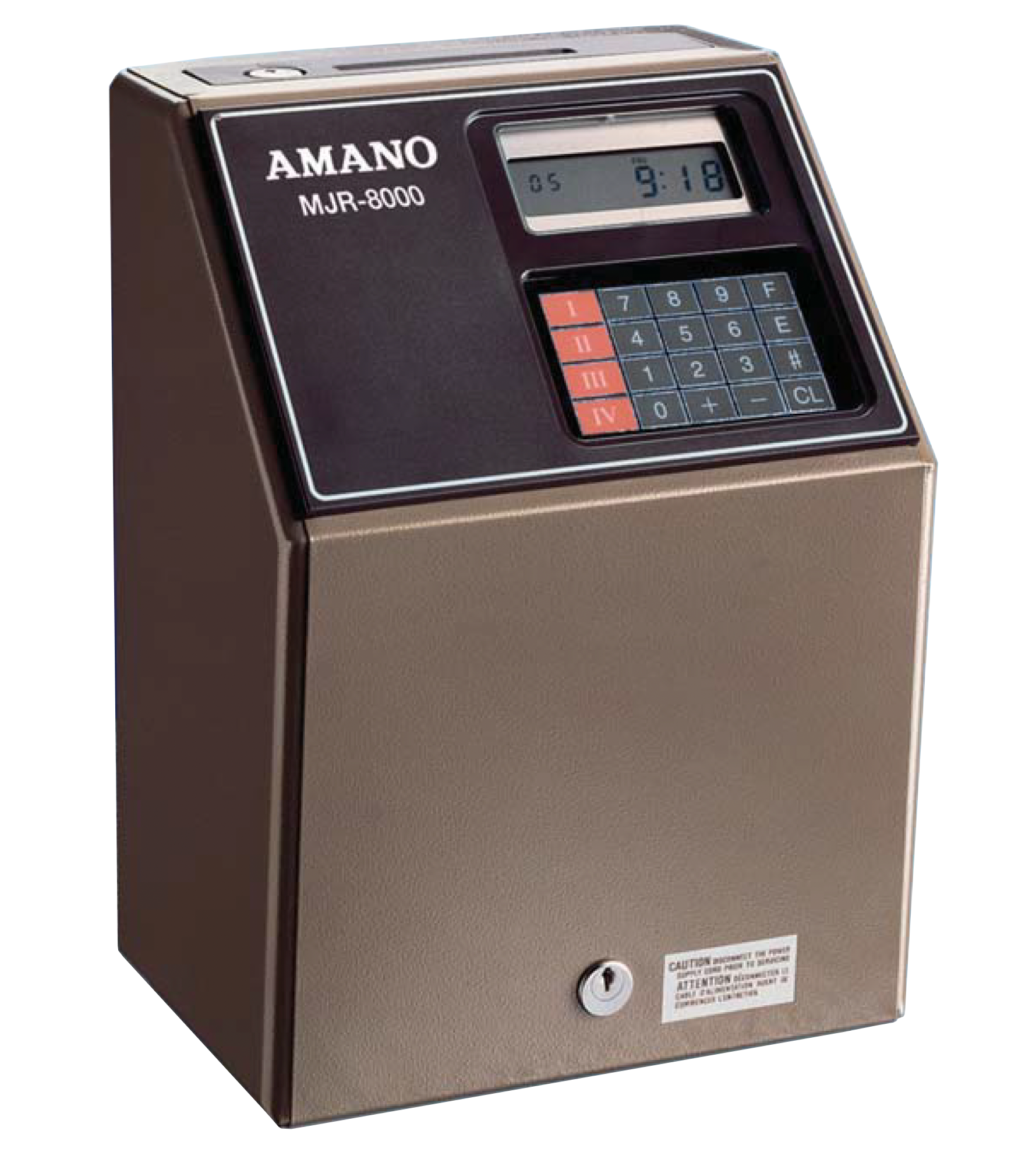 Amano MJR-8000N Calculating Time Clock