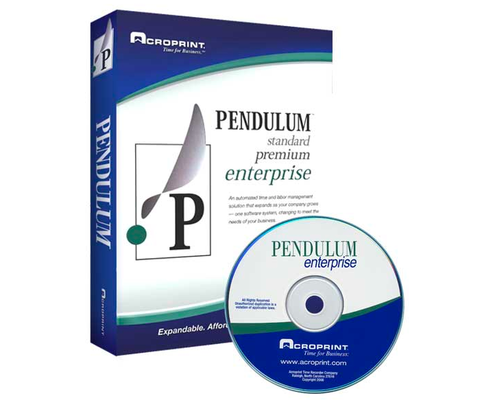 Acroprint Pendulum Software
