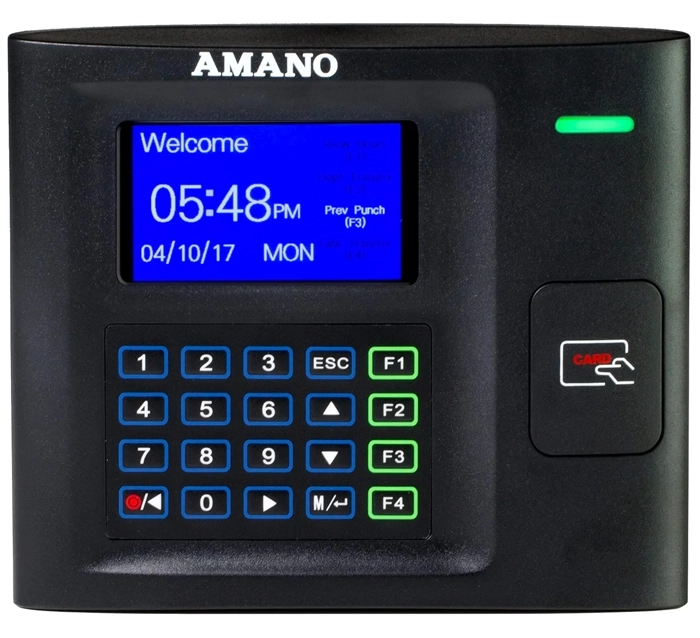 Amano MTX-30P Proximity Time Clock with PC Software