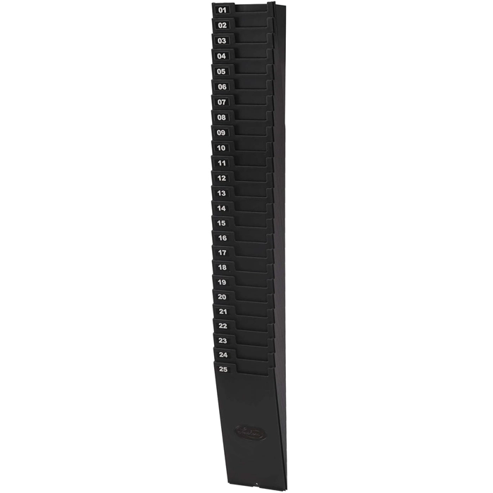 25-Pocket Expandable Time Card Rack for 9inch Time Cards