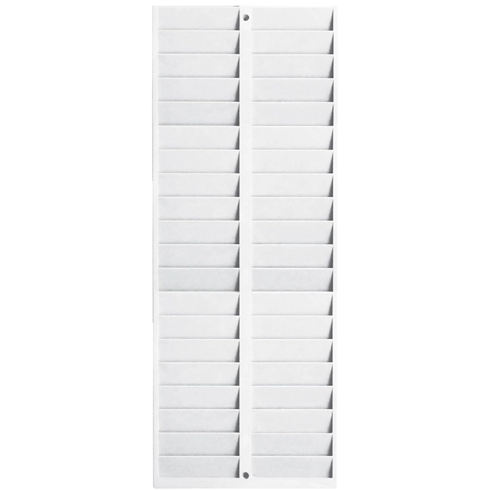 40-Pocket Time Clock Badge Rack for All Brands