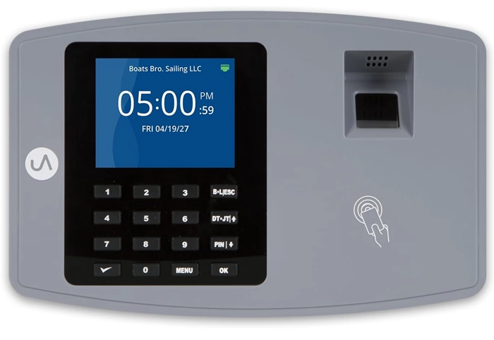 uAttend BN6000N Fingerprint Time Clock without WiFi