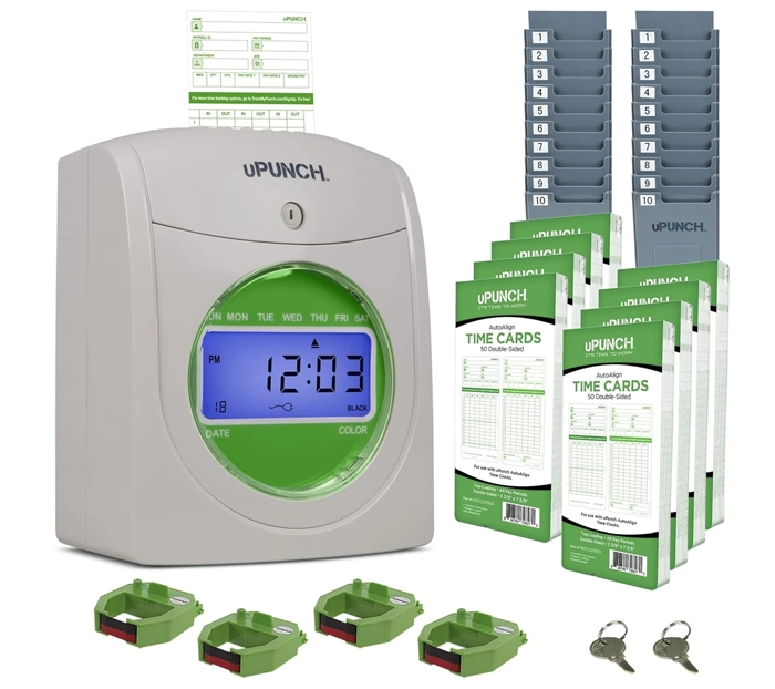 uPunch HN3540 Time Clock Bundle