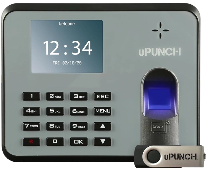 uPunch MK1000 Fingerprint Time Clock